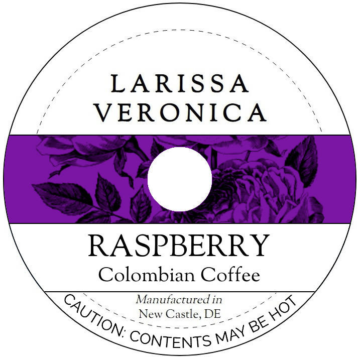 Raspberry Colombian Coffee <BR>(Single Serve K-Cup Pods)