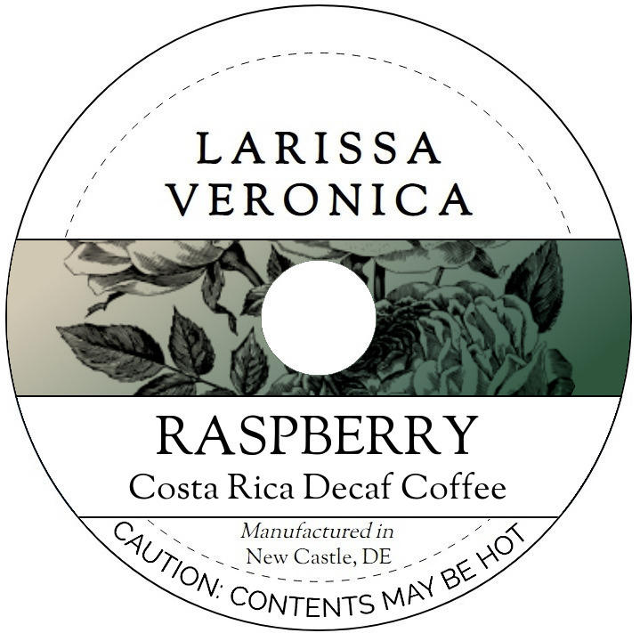 Raspberry Costa Rica Decaf Coffee <BR>(Single Serve K-Cup Pods)