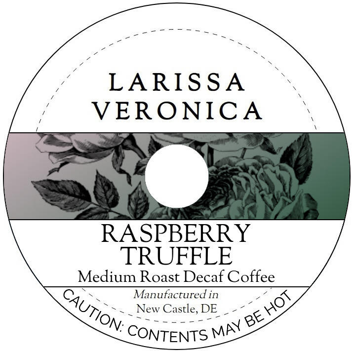 Raspberry Truffle Medium Roast Decaf Coffee <BR>(Single Serve K-Cup Pods)