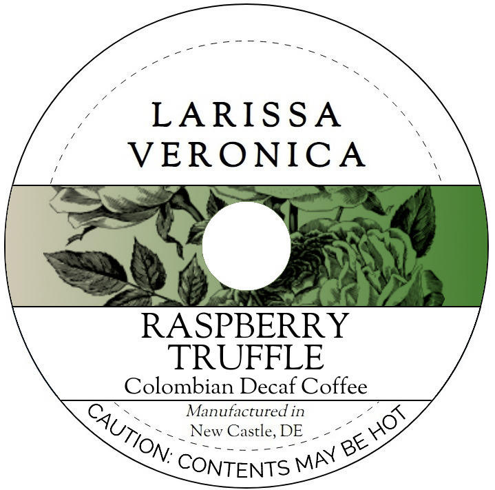 Raspberry Truffle Colombian Decaf Coffee <BR>(Single Serve K-Cup Pods)