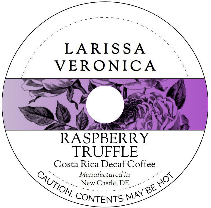 Raspberry Truffle Costa Rica Decaf Coffee <BR>(Single Serve K-Cup Pods)