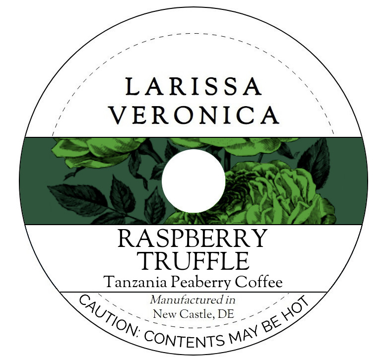 Raspberry Truffle Tanzania Peaberry Coffee <BR>(Single Serve K-Cup Pods)