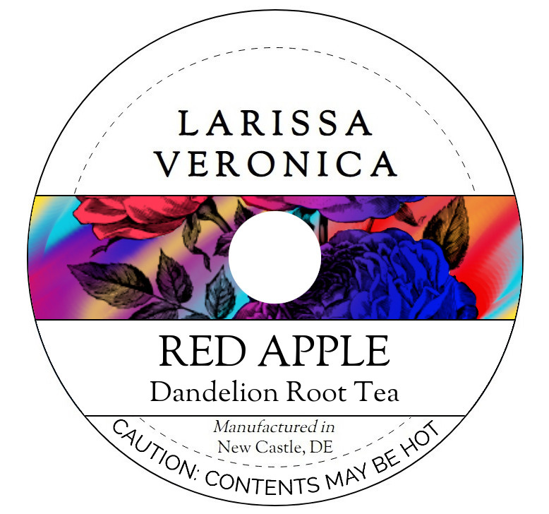 Red Apple Dandelion Root Tea <BR>(Single Serve K-Cup Pods)