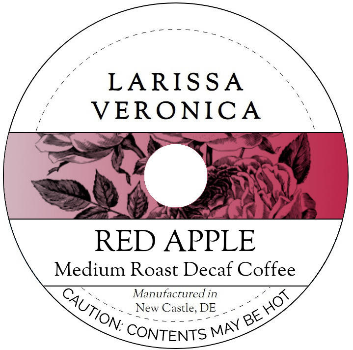 Red Apple Medium Roast Decaf Coffee <BR>(Single Serve K-Cup Pods)