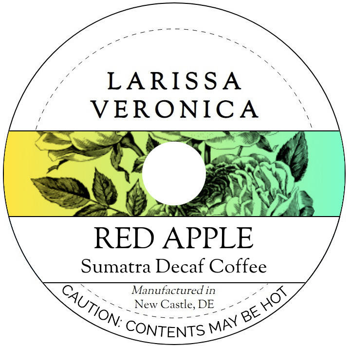 Red Apple Sumatra Decaf Coffee <BR>(Single Serve K-Cup Pods)