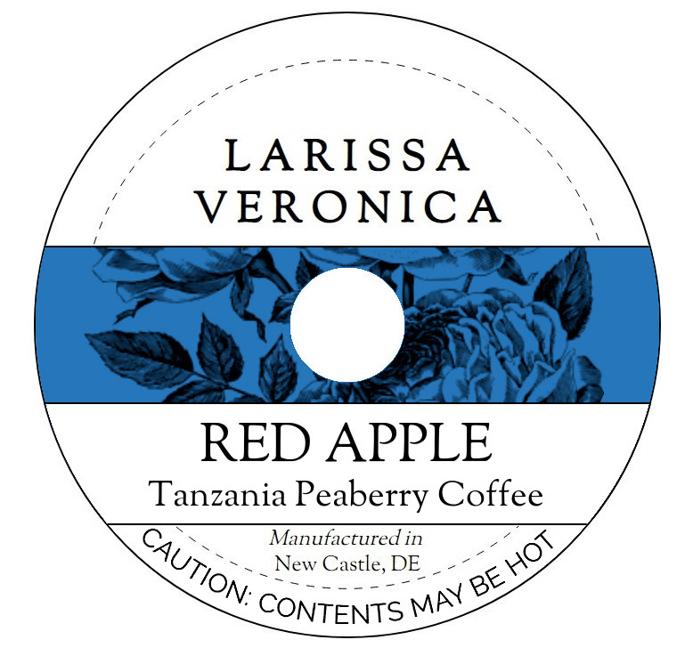 Red Apple Tanzania Peaberry Coffee <BR>(Single Serve K-Cup Pods)