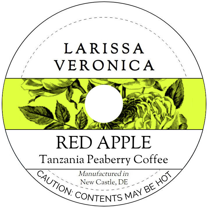 Red Apple Tanzania Peaberry Coffee <BR>(Single Serve K-Cup Pods)