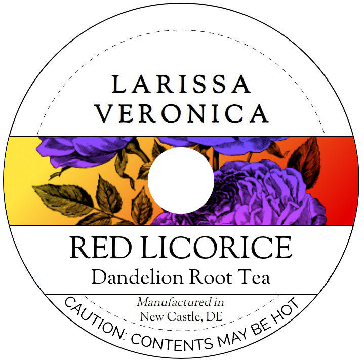 Red Licorice Dandelion Root Tea <BR>(Single Serve K-Cup Pods)