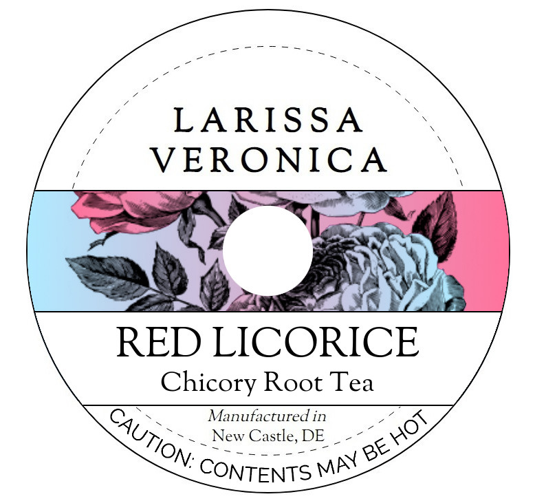Red Licorice Chicory Root Tea <BR>(Single Serve K-Cup Pods)