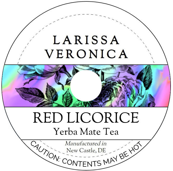 Red Licorice Yerba Mate Tea <BR>(Single Serve K-Cup Pods)