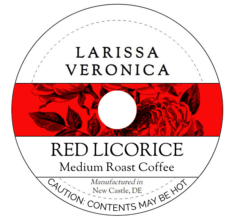 Red Licorice Medium Roast Coffee <BR>(Single Serve K-Cup Pods)