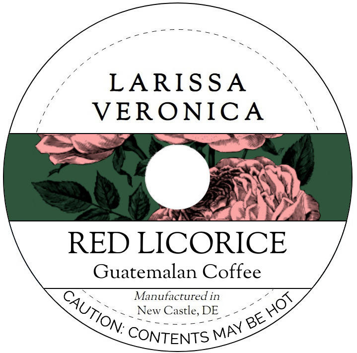 Red Licorice Guatemalan Coffee <BR>(Single Serve K-Cup Pods)