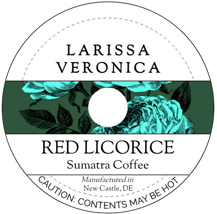 Red Licorice Sumatra Coffee <BR>(Single Serve K-Cup Pods)