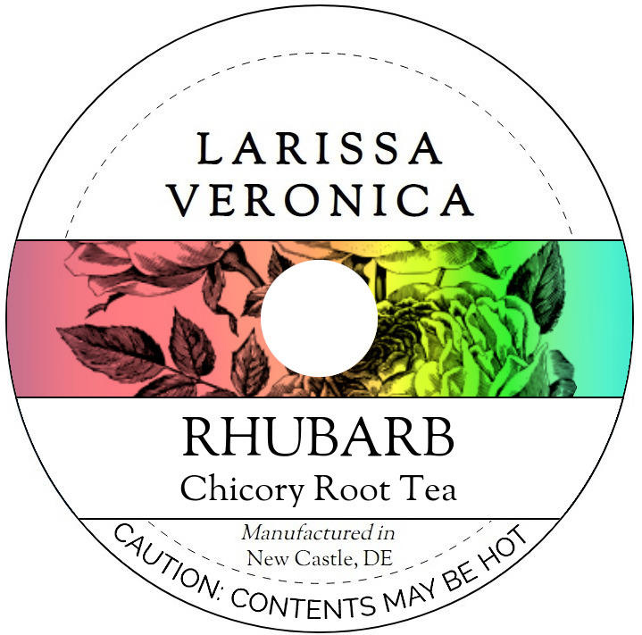 Rhubarb Chicory Root Tea <BR>(Single Serve K-Cup Pods)