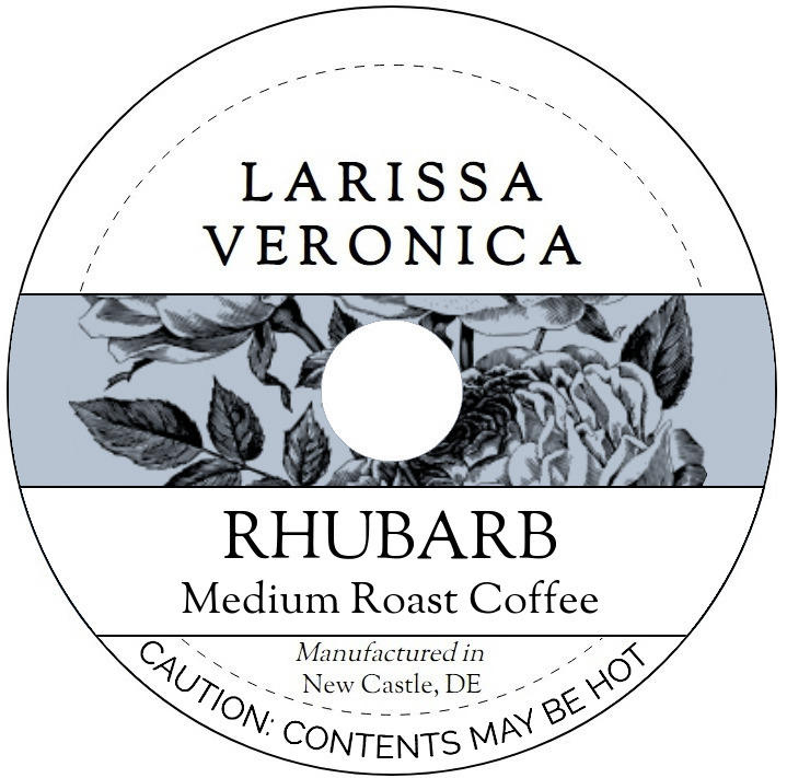 Rhubarb Medium Roast Coffee <BR>(Single Serve K-Cup Pods)