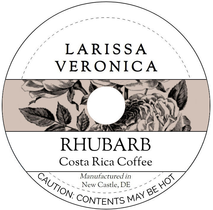 Rhubarb Costa Rica Coffee <BR>(Single Serve K-Cup Pods)