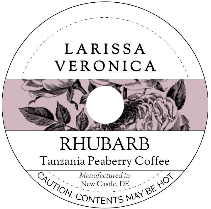Rhubarb Tanzania Peaberry Coffee <BR>(Single Serve K-Cup Pods)