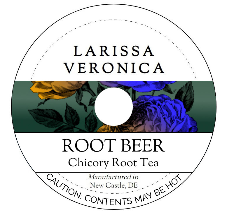 Root Beer Chicory Root Tea <BR>(Single Serve K-Cup Pods)