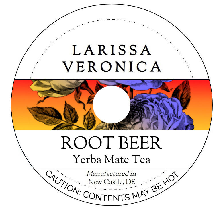 Root Beer Yerba Mate Tea <BR>(Single Serve K-Cup Pods)