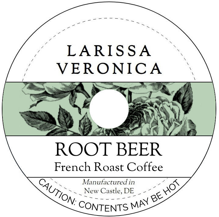 Root Beer French Roast Coffee <BR>(Single Serve K-Cup Pods)