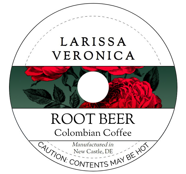 Root Beer Colombian Coffee <BR>(Single Serve K-Cup Pods)
