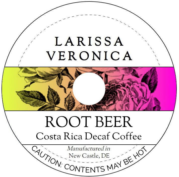 Root Beer Costa Rica Decaf Coffee <BR>(Single Serve K-Cup Pods)