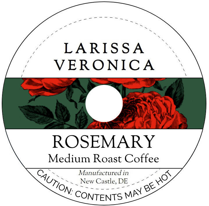Rosemary Medium Roast Coffee <BR>(Single Serve K-Cup Pods)