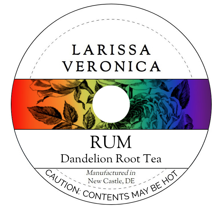 Rum Dandelion Root Tea <BR>(Single Serve K-Cup Pods)