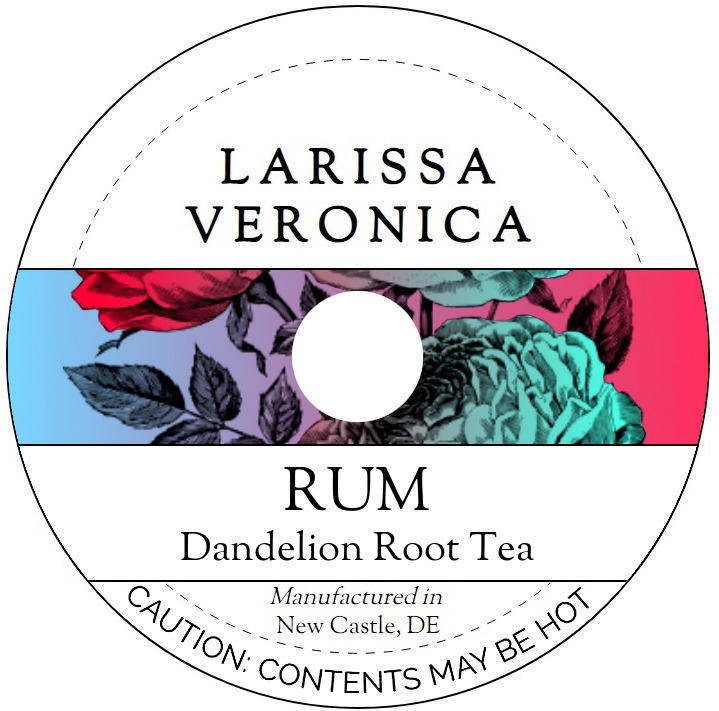 Rum Dandelion Root Tea <BR>(Single Serve K-Cup Pods)