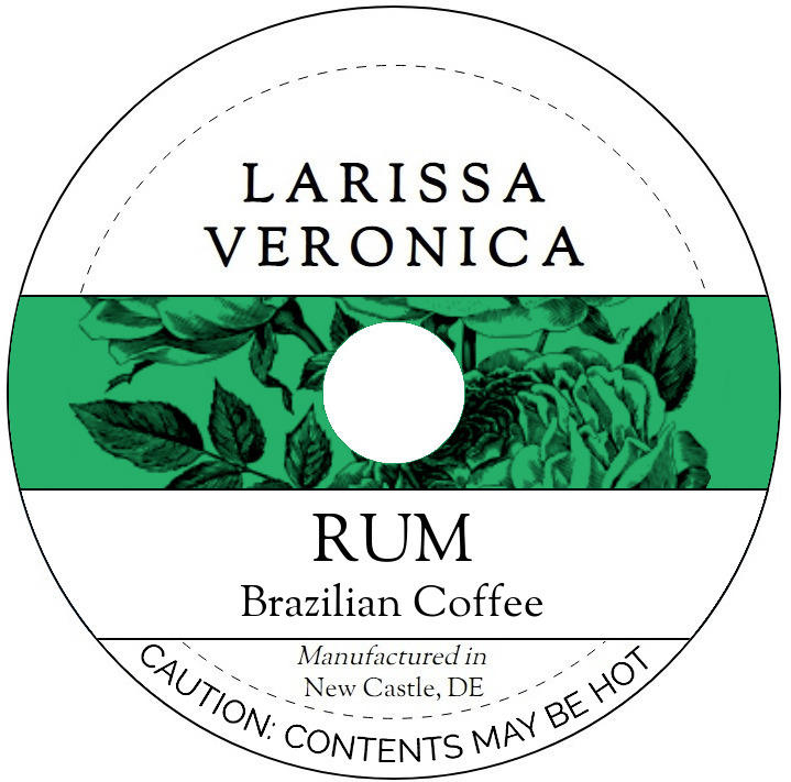 Rum Brazilian Coffee <BR>(Single Serve K-Cup Pods)