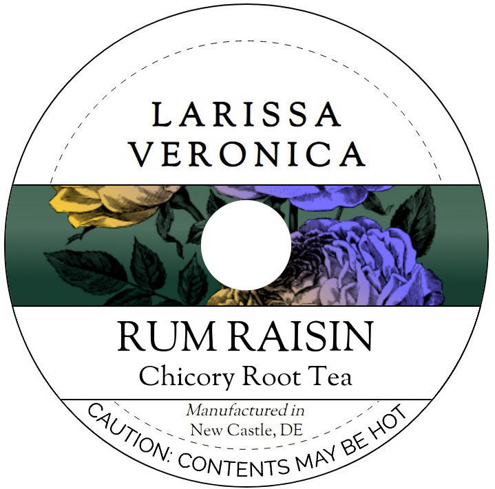 Rum Raisin Chicory Root Tea <BR>(Single Serve K-Cup Pods)