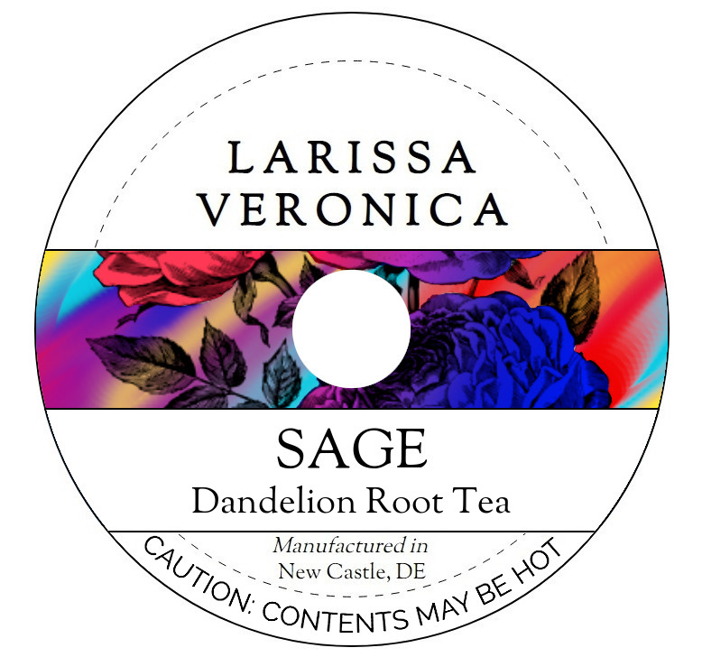 Sage Dandelion Root Tea <BR>(Single Serve K-Cup Pods)