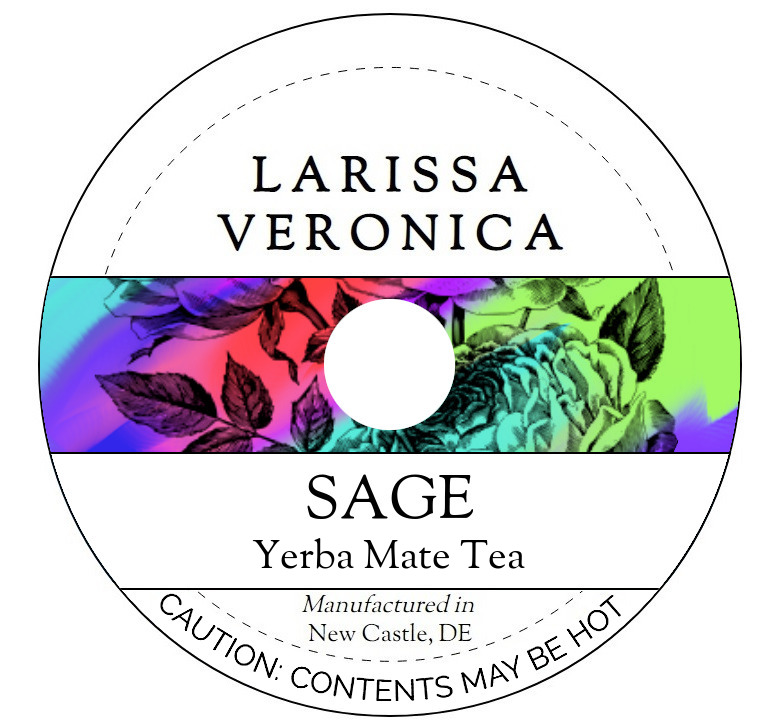 Sage Yerba Mate Tea <BR>(Single Serve K-Cup Pods)