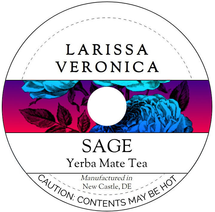 Sage Yerba Mate Tea <BR>(Single Serve K-Cup Pods)