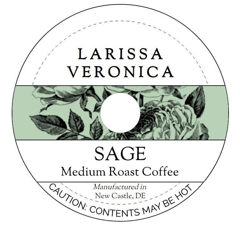 Sage Medium Roast Coffee <BR>(Single Serve K-Cup Pods)