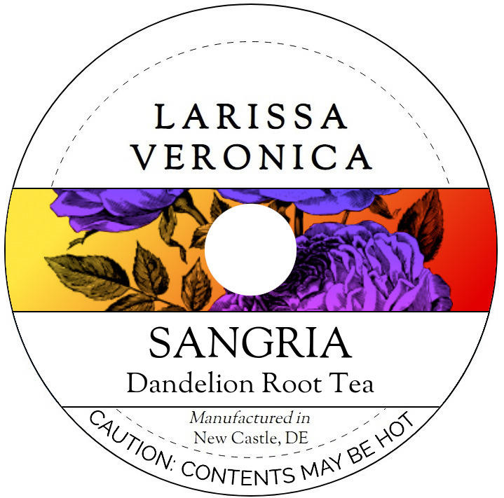 Sangria Dandelion Root Tea <BR>(Single Serve K-Cup Pods)