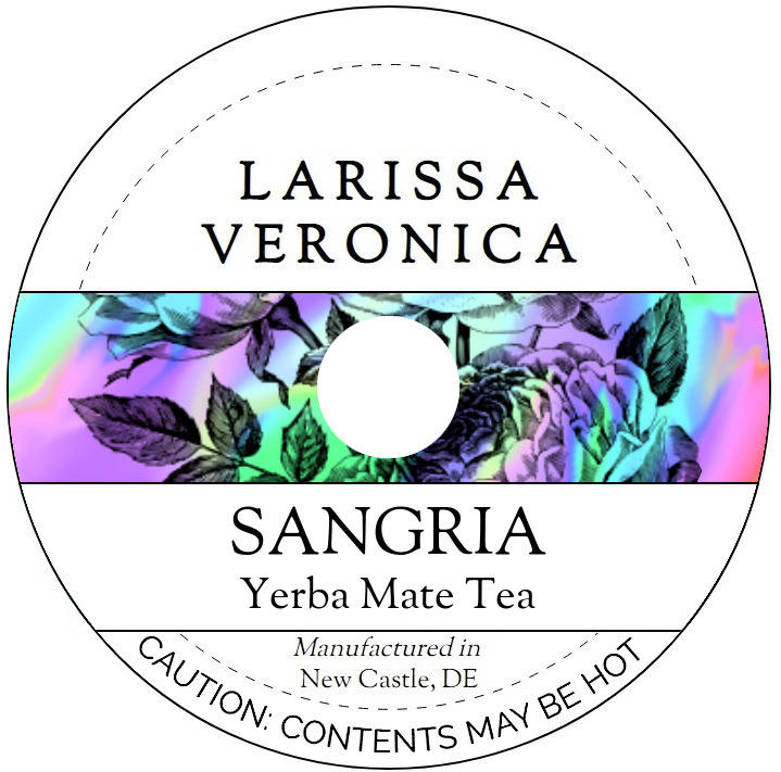 Sangria Yerba Mate Tea <BR>(Single Serve K-Cup Pods)