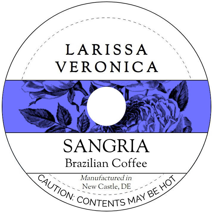 Sangria Brazilian Coffee <BR>(Single Serve K-Cup Pods)