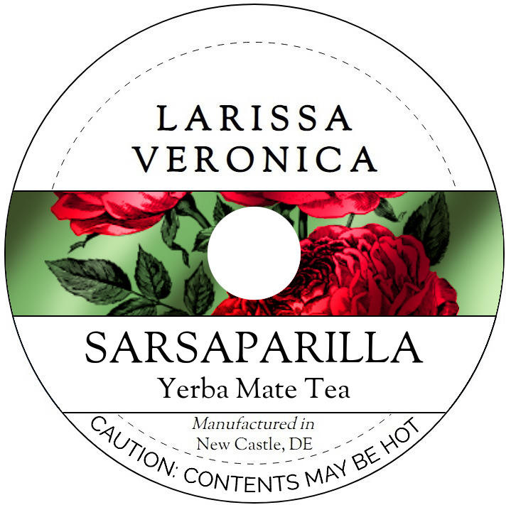 Sarsaparilla Yerba Mate Tea <BR>(Single Serve K-Cup Pods)