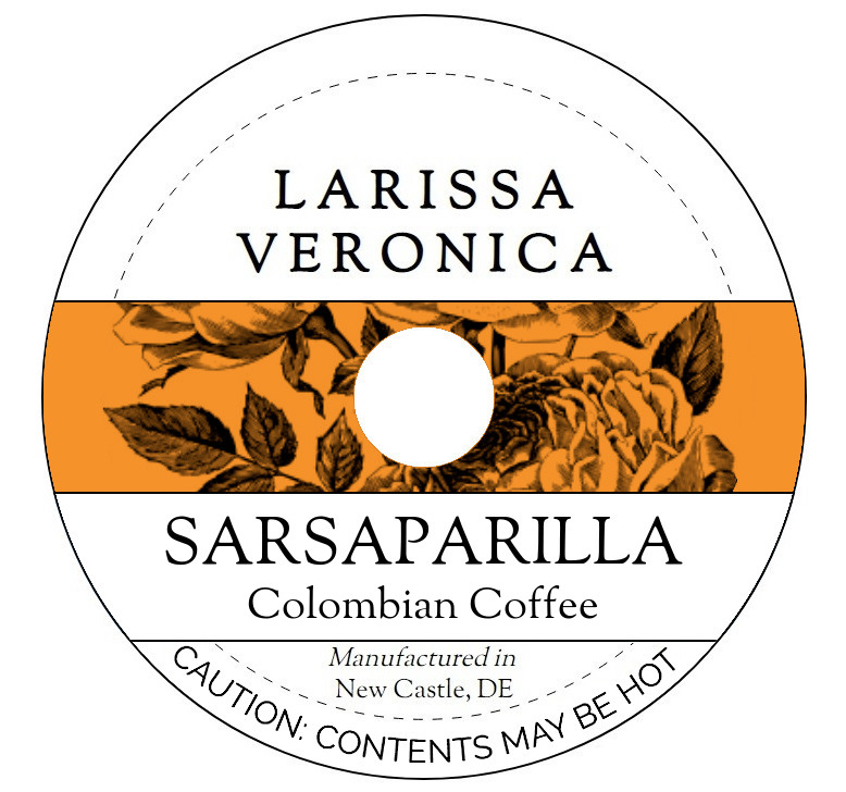 Sarsaparilla Colombian Coffee <BR>(Single Serve K-Cup Pods)