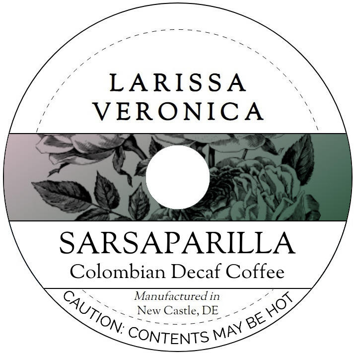 Sarsaparilla Colombian Decaf Coffee <BR>(Single Serve K-Cup Pods)