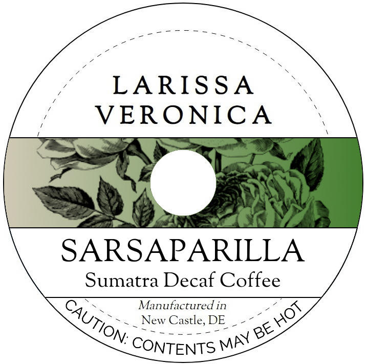Sarsaparilla Sumatra Decaf Coffee <BR>(Single Serve K-Cup Pods)