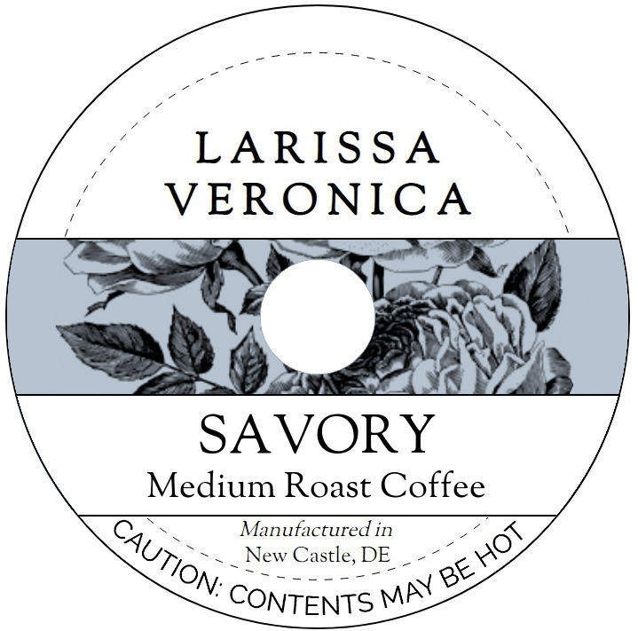 Savory Medium Roast Coffee <BR>(Single Serve K-Cup Pods)