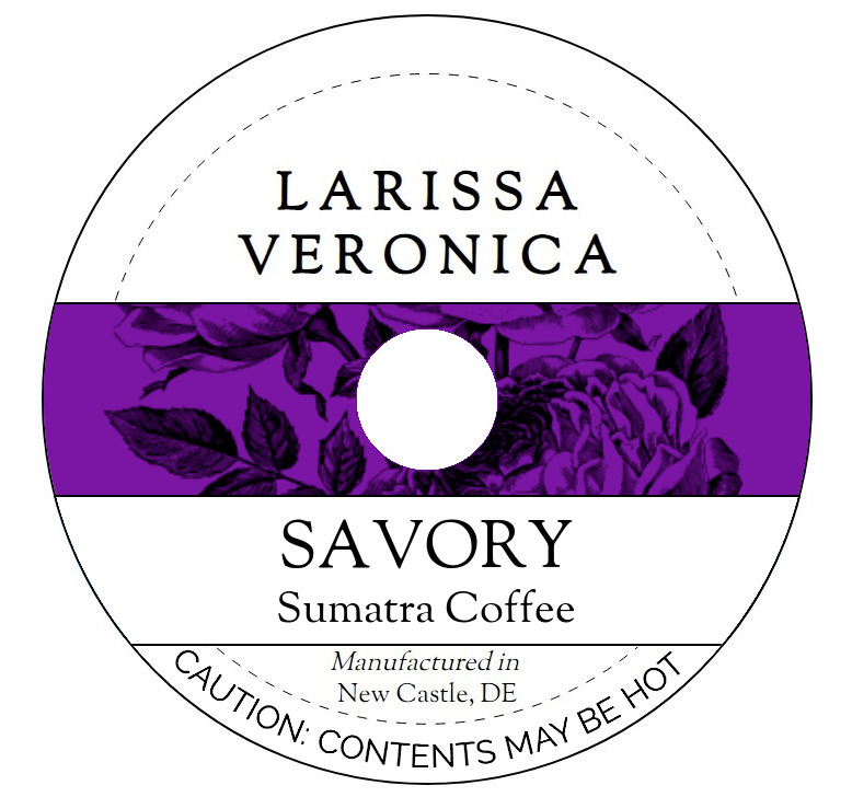 Savory Sumatra Coffee <BR>(Single Serve K-Cup Pods)