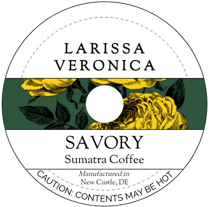 Savory Sumatra Coffee <BR>(Single Serve K-Cup Pods)