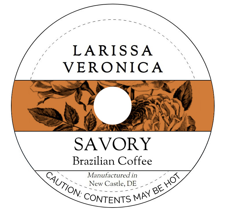 Savory Brazilian Coffee <BR>(Single Serve K-Cup Pods)