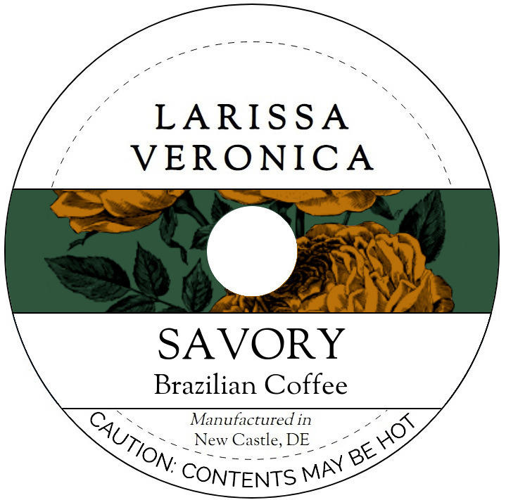 Savory Brazilian Coffee <BR>(Single Serve K-Cup Pods)