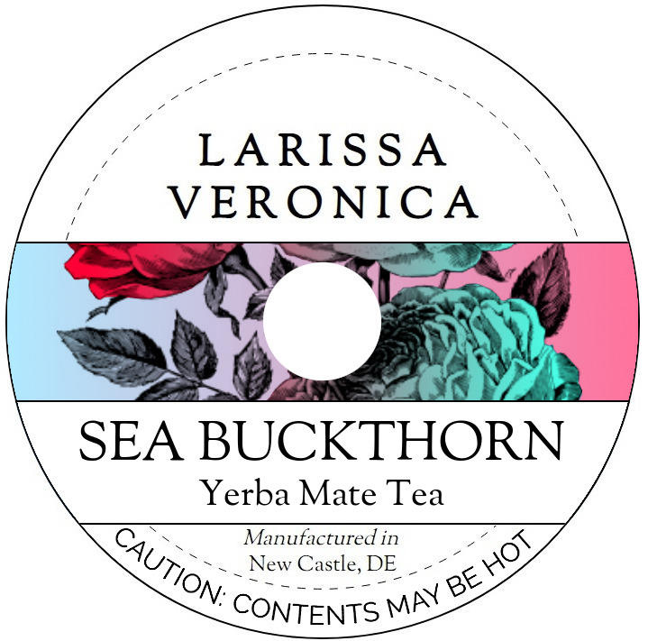 Sea Buckthorn Yerba Mate Tea <BR>(Single Serve K-Cup Pods)