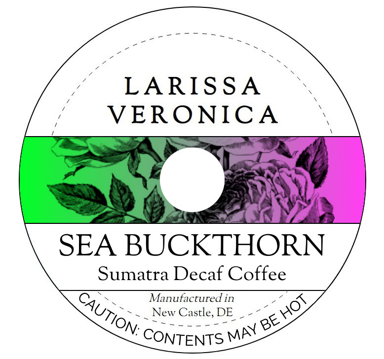 Sea Buckthorn Sumatra Decaf Coffee <BR>(Single Serve K-Cup Pods)