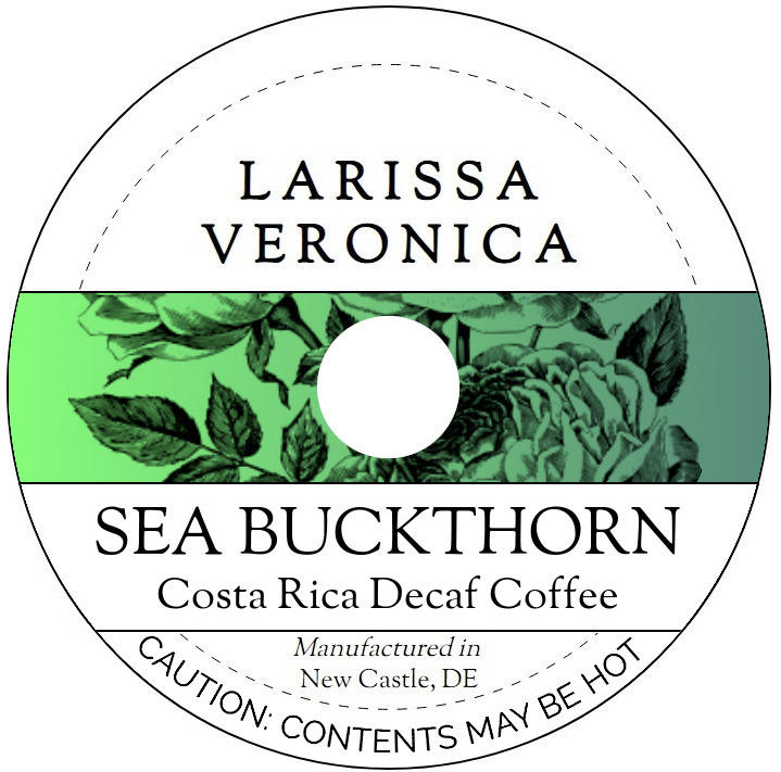 Sea Buckthorn Costa Rica Decaf Coffee <BR>(Single Serve K-Cup Pods)